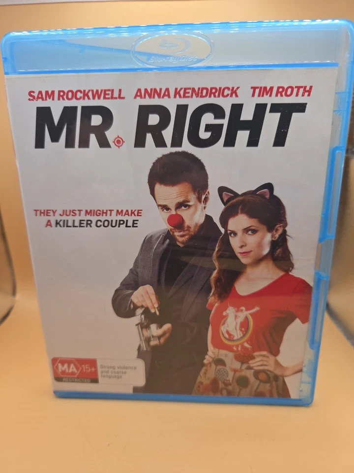 Mr. Right (Blu-ray, 2015) Like New - Free Ship - B7 - image 1 of 3