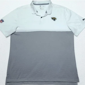 NIKE Dri-Fit On-Field Jacksonville Jaguars NFL sideline polo shirt Men's LARGE L - Picture 1 of 5