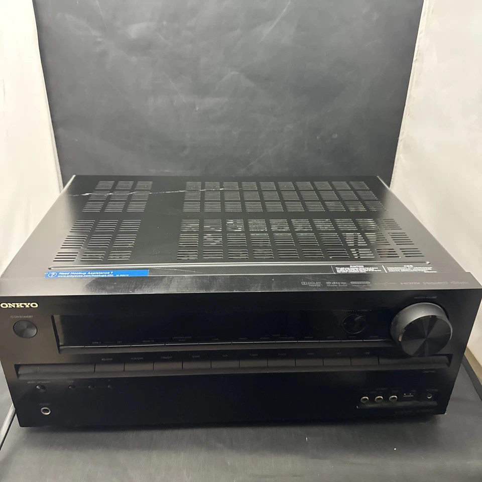 Onkyo TX-NR509 5.1 Channel Network A/V Receiver Not Play Tested - Image 1 of 4