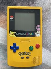 Gameboy Color Pokémon Yellow Edition!