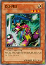 1x YuGiOh Rai-Mei CSOC-EN085 Super Rare Unlimited Edition Lightly Played