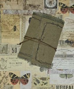 HANDMADE FOREST FIELD Pocket Book Junk Journal Grimoire Tome Cosplay Diary codex - Picture 1 of 13