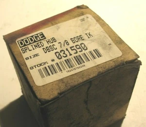 Neu im Karton Dodge 031590 DBSC 7/8 BOHRUNG SPLINED HUB P7826 - Bild 1 von 4