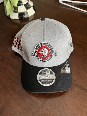 Limited Edition Ryan Miller Jersey Retirement Night New Era Hat Cover