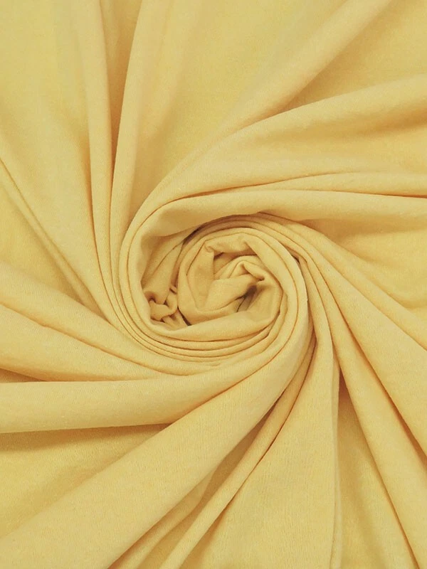 Jersey dorado tejido tejido holgado suave silenciado por yarda   Foto 1 de 1