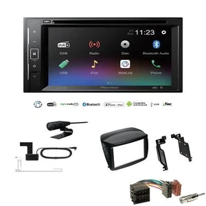 Pioneer Autoradio Bluetooth DAB USB DVD für Fiat Doblo ab 2010 schwarz - Bild 1 von 4