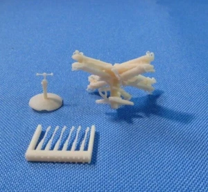Rotor principal SA.365 Dauphin II (impreso en 3D) escala 1:48 (para kits de modelos Kitty Hawk) - Imagen 1 de 5