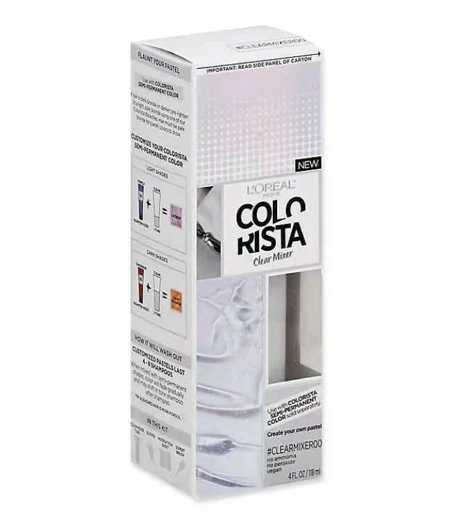 LOREAL PARIS COLO RISTA Clear Mixer #CLEARMIXER00 For Creating Pastel Color - Image 1 of 3
