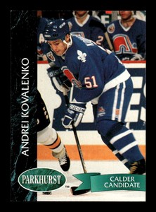 1992 Parkhurst Andrei Kovalenko   #150