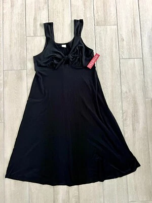 Новый с Ярлыками Merona купальник вязаный прикрыть черный женщин сарафан Beachwear размер большой - Изображение 1 из 4