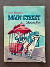 Walt Disney's Main Street Coloring Fun 1955 Whitman Coloring Book UNUSED