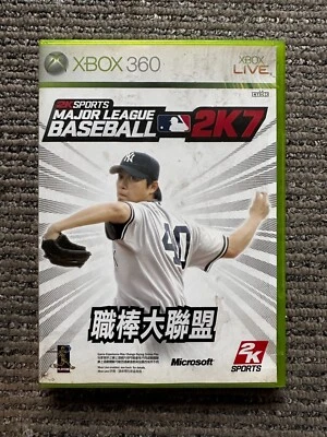 2K Sports MLB 2K7 Xbox 360 Video Game NSTC-J Japan Version Manual Tested - Image 1 of 3