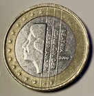 1 Euro Münze 2000 Niederlande selten Netherlands Coin Rare Beatrix Königin