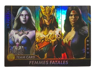 DC Injustice Arcade Carta Squadra "Femmes Fatales" FOIL #105/110 - Foto 1 di 2