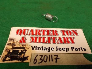 Throw out bearing return spring 630117 fits Willys M38 M38A1 CJ2A CJ3A MB jeep - Picture 1 of 3