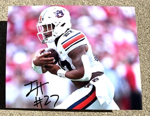JARQUEZ HUNTER SIGNED 8x10 Photo LOS ANGELES RAMS Auburn Tigers - Picture 1 of 1