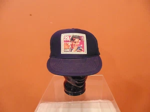 Vintage Elvis Presley Postal Stamp Snapback Mesh Trucker Cap Hat - Picture 1 of 7