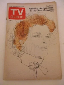 Katharine Hepburn - TV Guide Magazine 1973 - Picture 1 of 1
