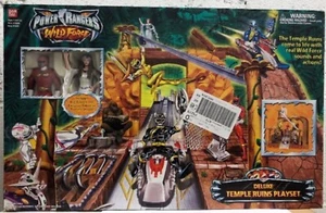 Power Rangers Wild Force Deluxe Temple Ruins Playset W/Sound Princess Shayla Red - Picture 1 of 2