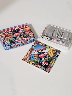 Garbage Pail Kids Micro Monopoly *Fan Made Item* 2 Boards Properties Money Dice! - Image 1 of 4