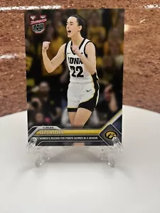 Caitlin Clark - 2023-24 Bowman U Now Card # 74 Pts record donna, Iowa - Foto 1 di 2