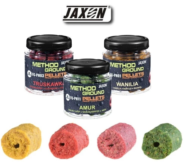 16MM JAXON METHOD GROUND PELLET PRE DRILLED HOOK BAIT HIGH PROTEINE CARP FEEDER - Image 1 of 1