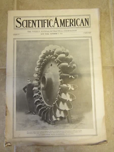 Scientific American October 1912 Pelton Waterwheel Motorcycle and the Farmer - Picture 1 of 1