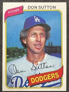 1980 TOPPS DON SUTTON (DODGERS) #440 NM OC - Picture 1 of 2
