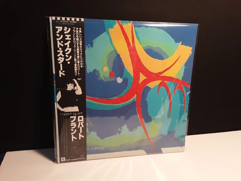 ROBERT PLANT"Shaken n Stirred"Lp Japan-Obi Promo Vinyl Led Pictures Moments - Image 1 of 4