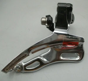 NOS Shimano LX Front derailleur FD-m565 Compact Excellent 28.6 top pull 8 speed - Picture 1 of 7
