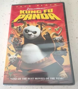 New KUNG FU PANDA (2008 Wide Screen DVD) Jack Black- Dreamworks Animated Sealed - Picture 1 of 2