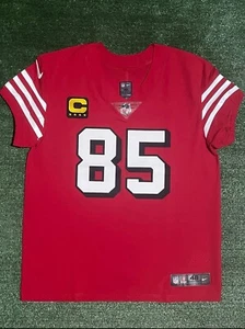 Authentic George Kittle San Francisco 49ers Nike Vapor Elite Jersey Size 48/XL - Picture 1 of 10