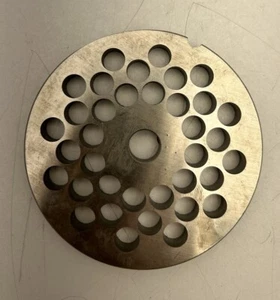 10mm Stainless Steel Grinding Plate for #32 Meat Grinders - Picture 1 of 1
