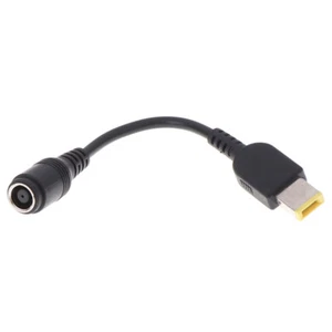 7.9*5.5 Round Jack to Square Plug End Adapter Converter Cable For Lenovo I3C - Afbeelding 1 van 7
