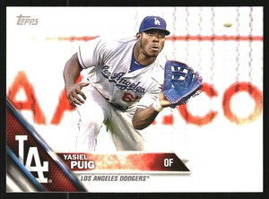 2016 Topps Mini #139 Yasiel Puig