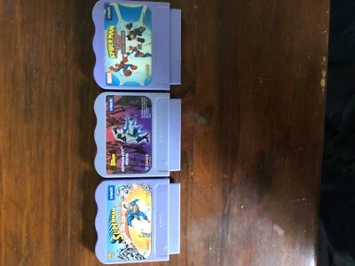 3 V-tech-V.Smile learning games, Superman, Batman and Spiderman - Image 1 of 2