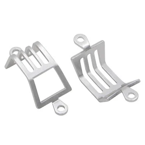Protector de faros de pantalla de luz delantera de acero inoxidable LCX para Traxxas TRX4 TRX6 - Imagen 1 de 3