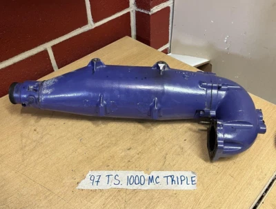 Cámara de expansión de escape 97 TIGERSHARK MONTE CARLO 1000 TRIPLE 0612-801 Foto 1 de 4