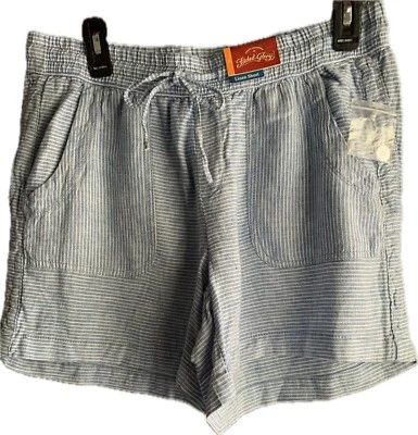 Faded Glory Ladies Linen Shorts size 10, Pockets Front And Back,  NWT - Image 1 of 4