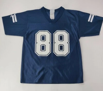 Jersey Dallas Cowboys Dez Bryant Azul Marino Serigrafía Talla Juvenil M Foto 1 de 4