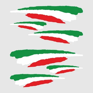 Adesivi Stickers Bandiera Italiana Tuning Sport Confezione 6 Unità | Adesivo Aut - Foto 1 di 12