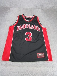 Colosseum Maryland Terrapins Jersey Mens Large Black Basketball - Picture 1 of 7