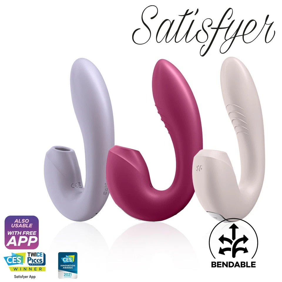 Satisfyer Sunray Rabbit Vibrator with APP - Air Pulse Stimulator & Vibration Toy - Bild 1 von 1