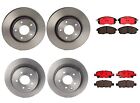 Brembo Front And Rear Brake Kit Disc Rotors Ceramic Pads For Nissan Juke Sentra