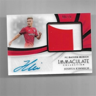 2018-19 Panini Immaculate Jersey Auto Card : Joshua Kimmich #60/70 - Image 1 of 4