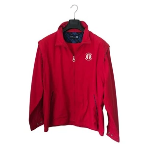 Men's MIZUNO Vintage 2006 ROYAL Liverpool Open Golf JACKET *LOOSE* M *FITS* L-XL - Picture 1 of 15