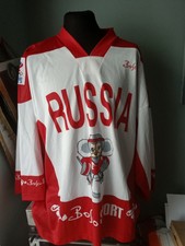 Jersey Russian Olympic Winter game 2006 Team Hockey Turin Signed size XL