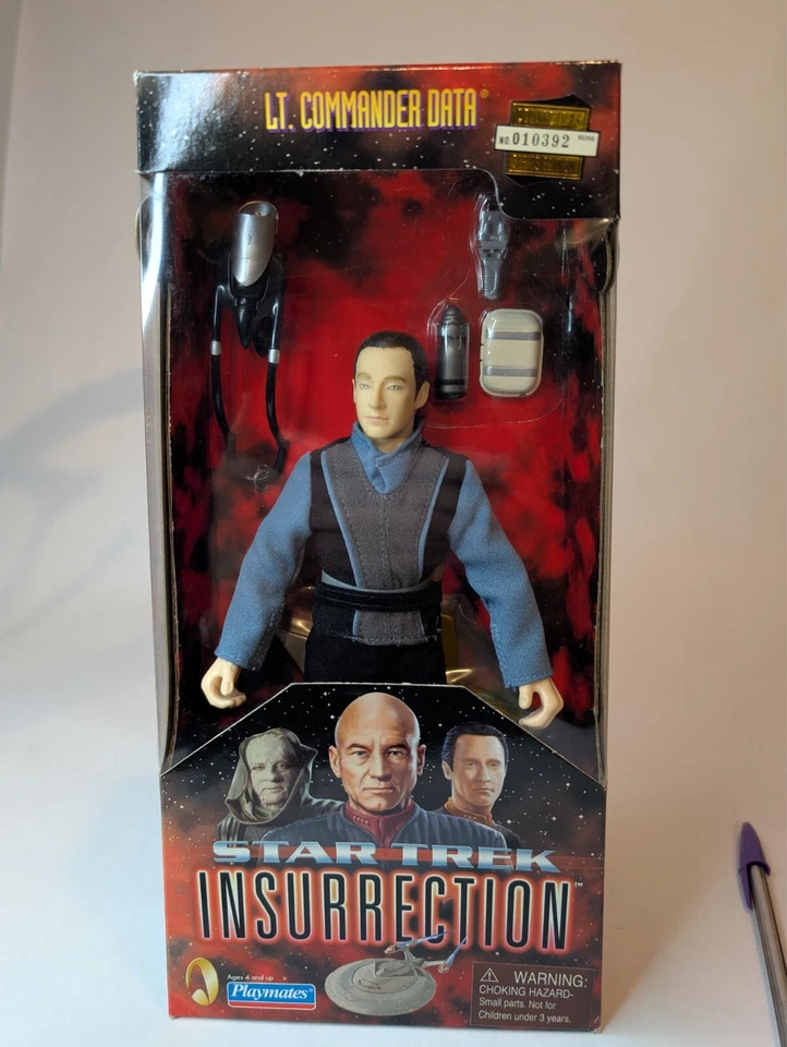 Star Trek Insurrection Lt. Commander Data Classic Edition 23cm Poseable
