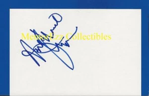 ANNE-MARIE JOHNSON InBetween & Melrose Place FIRMATO autografo 4x6" scheda indice - Foto 1 di 1