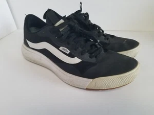 Vans Ultrarange Black Skate Sneakers Mens Size 9 See All Pics - Picture 1 of 18